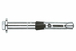Boite de 50 Cheville INDEX de sécurité Filetage M6 Ø10 mm L 100 mm -SLRT10100