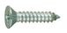 BOITE INDEX DE 250-VIS À TOLE INOXYDABLE A2, TÊTE FRAISÉE, EMPREINTE PH FILETAGE M5 Ø MM L 13 MM -TA2825513