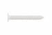 Boite de 500 Vis INDEX à tôle blanche Filetage M4 L 32 mm -TCPB4232