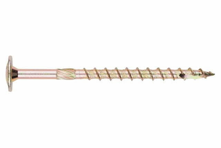 BOITE INDEX DE 50-VIS À BOIS À HAUT RENDEMENT BICHROMATÉE TÊTE LARGE FILETAGE M10 Ø MM L 180 MM -TECBT10180
