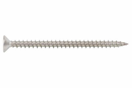 Boite de 200 Vis INDEX à bois inoxydable A2 Filetage M4 L 40 mm -TPA240040