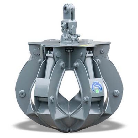 Grappin à ferraille compact pour grue IDROBENNE - PFO5220