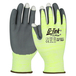 Gants PolyKor mousse nitrile jaune haute visibilité - Lot de 12 - G-TEK - 16-323FT