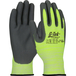 Gants PolyKor Jaune haute visibilité - Lot de 12 - G-TEK - 16-323