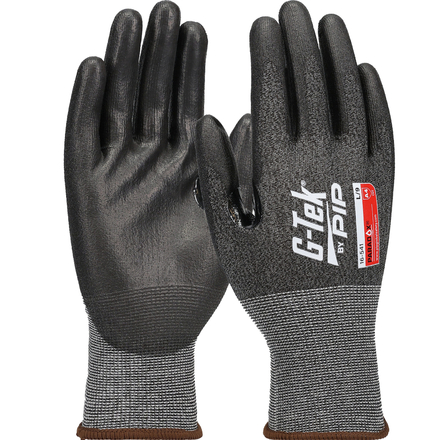 Gants doublure enduction polyurethane Paradox Noir - Lot de 12 - G-TEK - 16-541