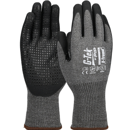 Gants doublure XREY nitrile mousse/picots X-Treme - Lot de 12 - G-TEK - 16-755