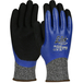 Gants doublure enduction double nitrile PolyKor bleu - Lot de 12 - G-TEK - 16-CUT229MS