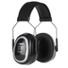 CASQUE ANTI-BRUIT ARC ACIER CARBONE COQUILLES ABS CUIR / MOUSSE PU SNR 28dB - PIP - 263-NP222