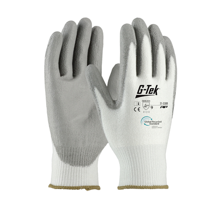 Gants nitrile mousse 3RX blanc - Lot de 12 - G-TEK - 31-330R