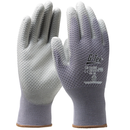 Gants nid d'abeille 3RX gris - Lot de 12 - G-TEK - 31-350R