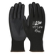 Gants doublure plastique recyclé enduction nitrile/picots 3RX noir - Lot de 12 - G-TEK - 31-5131R-ET