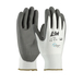 Gants doublure plastique recyclé enduction nitrile microsurface 3RX blanc - Lot de 12 - G-TEK - 31-530R