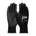 Gants doublure polyester polyuréthane noir - Lot de 12 - G-TEK - 33-FG313/N