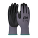 Gants doublure nylon nitrile mousse/picots LOT DE 12  oeko tex gris G-TEK - 34-FGN019/N