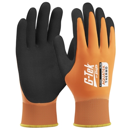 Gants AQUATEK orange - Lot de 12 - G-TEK - 41-2310-ET