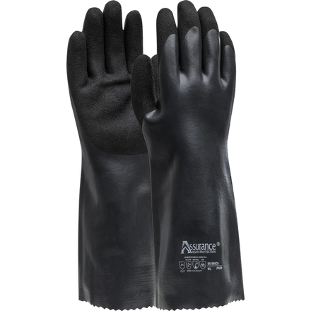 Gants doublure HPPE enduction nitrile Assurance gris - Lot de 6 - PIP - 56-586CR