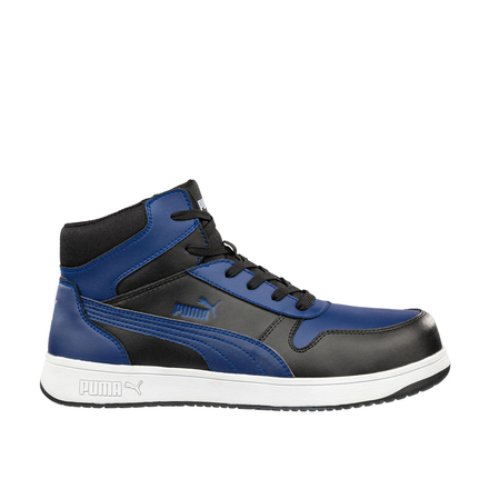 Chaussures de sécurité mi-haute FRONTCOURT S3L ESD bleu/noir - PUMA SAFETY - 630070