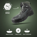 Chaussures de sécurité mi-hautes S3 CASCADES DISC noir - PUMA SAFETY - 630211