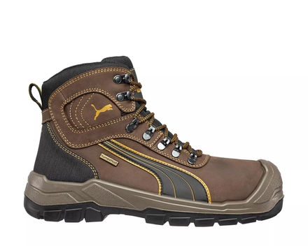 Chaussures de sécurité mi-hautes S3 SIERRA NEVADA marron/gris - PUMA SAFETY - 630220