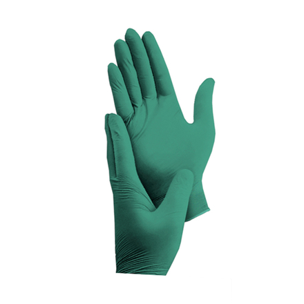 Gants usage court nitrile VertePro vert - Lot de 10 - PIP - 63-503