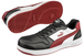 Chaussures de sécurité basses S3L ESD FRONTCOURT blanc/rouge/noir - PUMA SAFETY - 640200