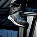 Chaussures de sécurité basses noir/bleu S1P BLAZE KNIT bleu - PUMA SAFETY - 643060