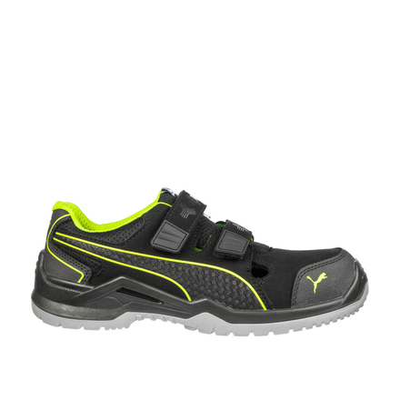 Chaussures de sécurité basses S1P ESD NEODYME noir/vert - PUMA SAFETY - 644300