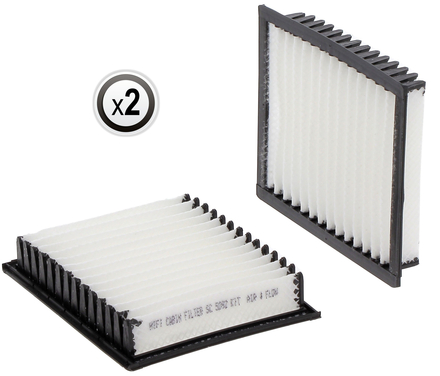 Kit Filtre Habitacle HIFI SC 5092 KIT HIFI FILTER
