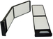 Filtre Habitacle HIFI SC 80039 HIFI FILTER