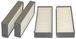 Kit Filtre Habitacle HIFI SC 8106 KIT HIFI FILTER