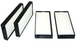 Kit Filtre Habitacle HIFI SC 8114 KIT HIFI FILTER