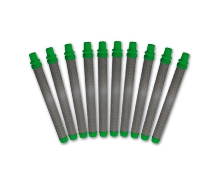 Filtre crosse vert 30 mailles pour pistolet Airless - par 10 - WAGNER - 97025