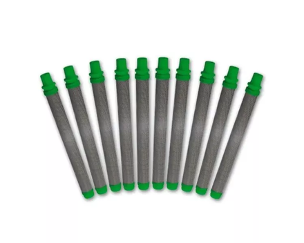 Filtre crosse vert 30 mailles pour pistolet Airless - par 10 - WAGNER - 97025