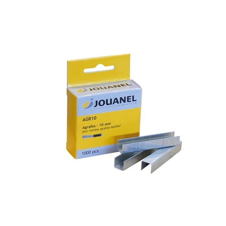 BOÎTE 1000 AGRAFES 10 MM POUR MAGRAF - JOUANEL INDUSTRIE - AGR10