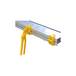 PLIEUSE BOUDINEUSE ALU 2 M AVEC BAGUETTE Ø 13 MM SANS TRETEAUX - JOUANEL INDUSTRIE - PAL2040