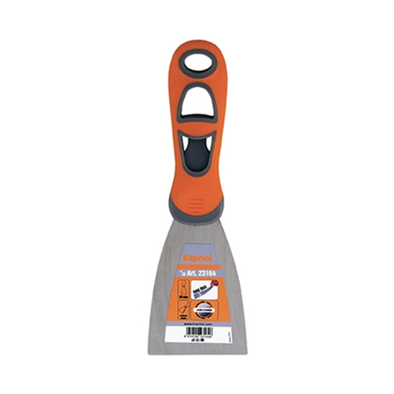 SPATULE A REBOUCHER MANCHE PROGRIP LAME ACIER 75MM - KAPRIOL - 23179