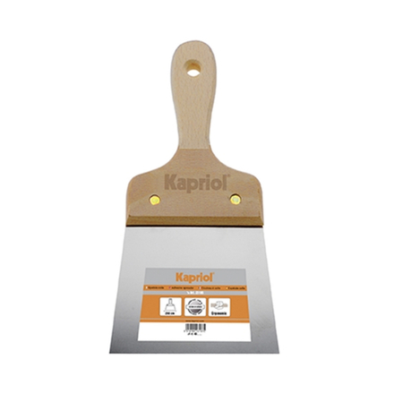 SPATULE À ENDUIRE 12CM MANCHE BOIS - KAPRIOL - 23218