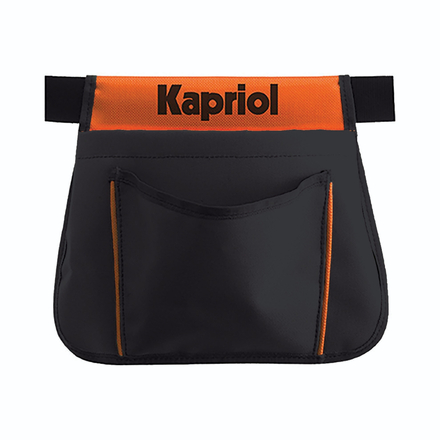 SACOCHE CHARPENTIER EN NYLON 2 POCHES - KAPRIOL - 25007