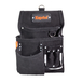 SAC CHARPENTIER EN PEAU 5 POCHES NOIR - KAPRIOL - 25056