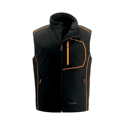 GILET REMBOURRE DYNAMIC GRIS/NOIR - KAPRIOL