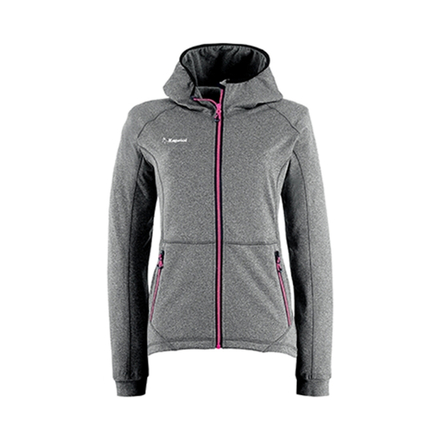 PULL CLOUD FEMME GRIS MELANGE - KAPRIOL