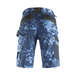 SHORT SLICK CAMOUFLAGE BLEU - KAPRIOL