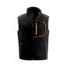 GILET REMBOURRE DYNAMIC NOIR/ORANGE - KAPRIOL