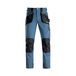 PANTALON SLICK BLEU PETROLE/NOIR - KAPRIOL