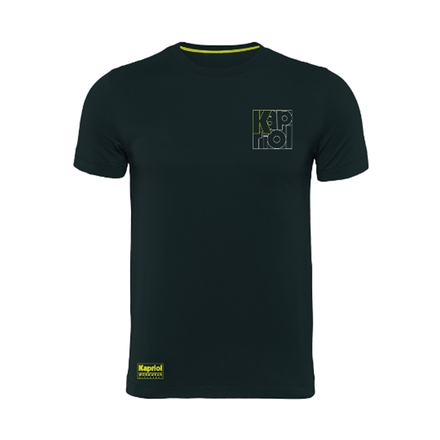 T-SHIRT ENJOY NOIR - KAPRIOL