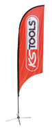 Drapeau flamme 3m KS TOOLS - 10078