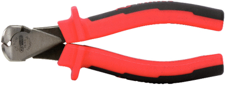 Pince coupante frontale KS, à poignées bi-composants longueur 165 mm KS TOOLS - 115.1015