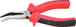Pince à becs demi-ronds coudé, à poignée bi-composants, L. 210 mm KS TOOLS - 115.1019