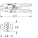 Pince à sertir pour DEUTSCH DT et DEUTSCH DTM, diamètre 1,5/1,0/0,75 mm² KSTOOLS - 1151115
