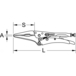 Pince étau pour tubes ronds, 0-86 mm KSTOOLS - 1151505